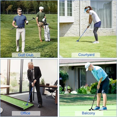 مضرب الجولف، 2 عبوة من مضارب الجولف للرجال والنساء، مضرب صغير للاعبي الجولف باليد اليمنى أو اليسرى، مجموعة نادي جولف قابلة للتعديل للأطفال والمراهقين والبالغين in Kuwait