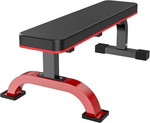 Flat weight Bench Press, Heavy-duty Workout bench for home gym, Utility 770LBS Strength Training Bench Press for Full Body Workout in Saudi Arabia
