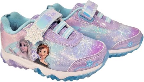Disney Frozen 2 Girl's Lighted Athletic Sneaker (Toddler/Little Kid) in Kuwait