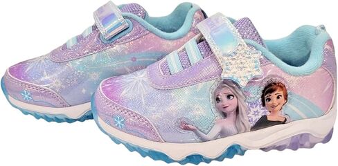 Disney Frozen 2 Girl's Lighted Athletic Sneaker (Toddler/Little Kid) in Kuwait