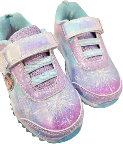 Disney Frozen 2 Girl's Lighted Athletic Sneaker (Toddler/Little Kid) in Kuwait