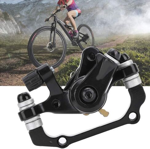 Mountain Bike disc Brakes, Bike Brake Parts, Electric Bike Conversion Set Bike Universal Cable disc Front and Rear Clamps (Front disc Brake (F160 R140)) in Saudi Arabia