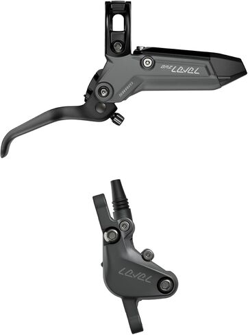 SRAM, Level Bronze Stealth 2P, MTB Hydraulic Disc Brake, Rear, Post mount, Grey in Saudi Arabia