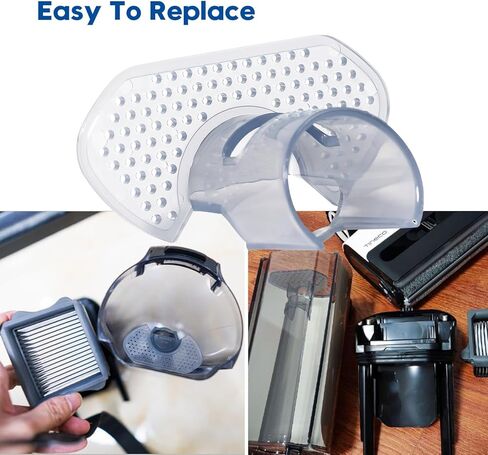 Dirt Water Tank Lid Replacement Baffle for Tineco Floor ONE S5/S5 PRO 2 - Compatible with Tineco Replacement Filter - Wet Dry Vacuum Parts, Gray in Kuwait