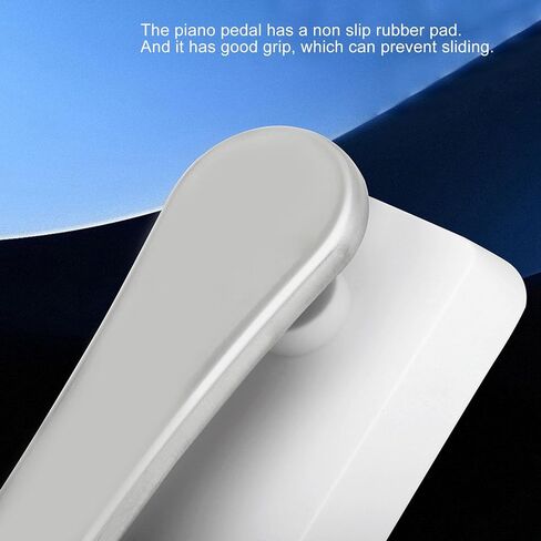 دواسة مستدامة، دواسة مستدامة للوحة المفاتيح العالمية مع قابس إدخال 1/4 بوصة (6.35 مم) وقاعدة مطاطية مضادة للانزلاق، دواسة قدم البيانو للبيانو الرقمي، لوحة المفاتيح الإلكترونية، MIDI in Saudi Arabia