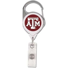 WinCraft NCAA Texas A&M University 47079011 Retractable 2S Prem Badge Holders