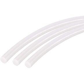 uxcell 5/32"(4mm) Soft Silicone Bending Insert Tube for Rigid Tubing 3.3ft Clear 3pcs