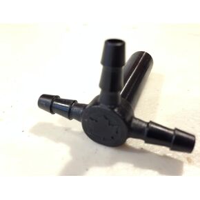 Maple Sap Tubing Tee Fittings, 3/16" barbed T (10 Pack)
