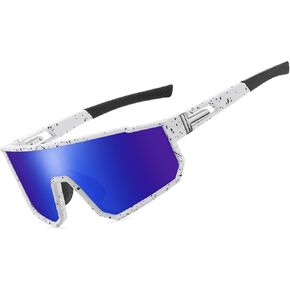 Kids Youth Sport Sunglasses, Polarized Baseball Sunglasses for Kids Age 6-16, UV400 Protection Softball Glasses