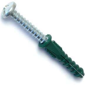 014973482275 Ribbed Plastic Anchor Kit, 12-14-16, Piece-25