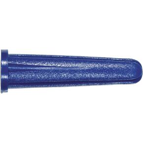 5036 Size Hillman Plastic Anchors 8-10 X 7/8" 5 Lb. Blue 14/Pack, Color
