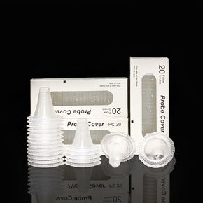 400 Pack Ear Thermometer Probe Covers, Disposable Refill Lens Filters Caps Compatible for All B raun Models Digital Thermometers Sleeve