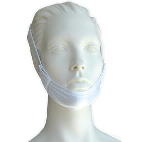 Premium Regular White Chin Strap