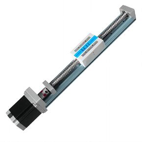FUYU FSK40J Linear Guide Linear Module Ball Screw Motorized for CNC Linear Stage with Nema 23 Stepper Motor 400mm Stroke