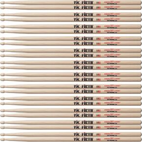 Vic Firth Extreme X5A Wood Tip Drum Stick (12 Pair Bundle)