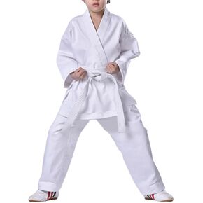 Karate Uniform Gi with Belt Sets for Kids Youth Adults Students Martial Arts Trainning Karate Suit Sets