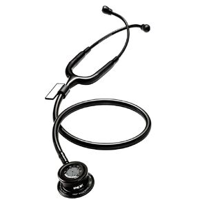 MDF Instruments, Pulse Time 2-in-1 Digital LCD Clock and Single Head Stethoscope - Purple (MDF740-08)