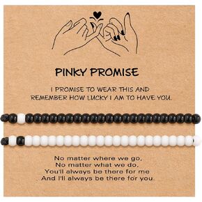 Couple Bracelets for Women Gifts for Men Wedding Anniversary Birthay Gifts for Boyfriend Girlfriend Matching Bracelet 2pcs Engraved Promise Leather Gift Christmas Jewelry