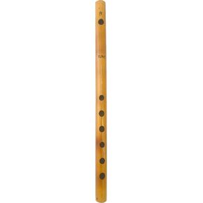 Bamboo Bansuri Flute for beginners B Key Tune scale 7 Holes Fipple Woodwind Clarinet Quena Flute Musical Instrument Krishna Flute Size 13.5 Inch