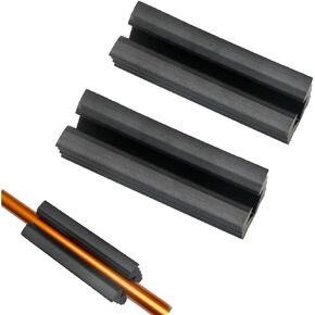 2PCS Golf Shaft Clamp Golf Vise Clamp Rubber Reshafting Head Extractor Grip Golf Club Vise Clamps Golf Club Regripping Tool