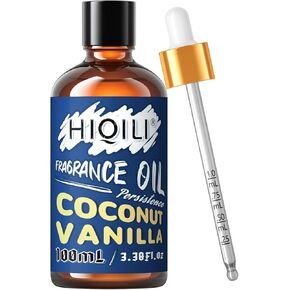 Fragrance Reed Diffuser Refill Oils Premium Grade Scented Oil Vanilla Coconut