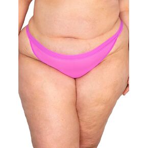 سروال داخلي نسائي من Curvy Couture مقاس كبير بدون عرض من الدانتيل على شكل حرف G in Kuwait