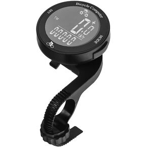 Cycling Speed Sensor for Road,Wireless Cycling Computer,Bike Speedometer with Auto Backlight IP67, Black