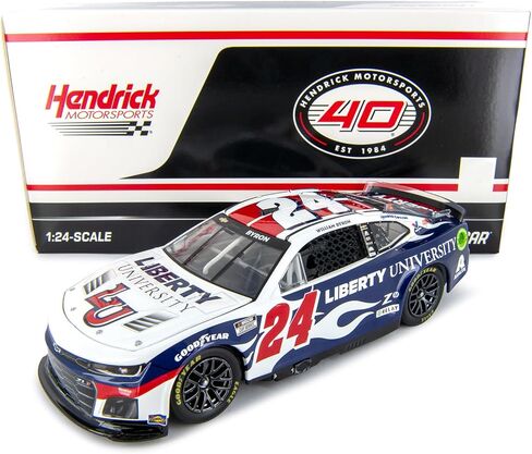 Lionel Racing William Byron 2024 Liberty University Diecast Car 1:24 Scale in Kuwait