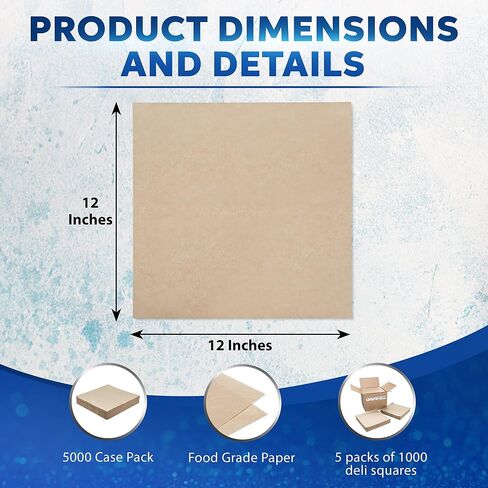 Paterson Paper 5000 Count PFAS-Free Black Checkers Grease-Resistant Food-Safe Deli Sandwich Wrap Paper Sheets/Basket Liners (Case of 5000) in Saudi Arabia
