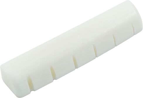 Muertenze 6 String Electric Guitar Bone Nut, 42mm Bone Slotted Electric Guitar Nut Flat Bottom for LP Style Electric Guitar Folk Acoustic Guitar White.(Nut: 42 x 4.5 x 3.5mm, 1 Pieces) in Saudi Arabia