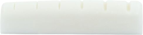 Muertenze 6 String Electric Guitar Bone Nut, 42mm Bone Slotted Electric Guitar Nut Flat Bottom for LP Style Electric Guitar Folk Acoustic Guitar White.(Nut: 42 x 4.5 x 3.5mm, 1 Pieces) in Saudi Arabia