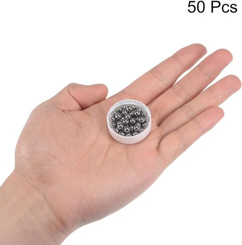 uxcell 50pcs 2.5mm Chrome Steel Bearing Balls G5 Precision in Saudi Arabia