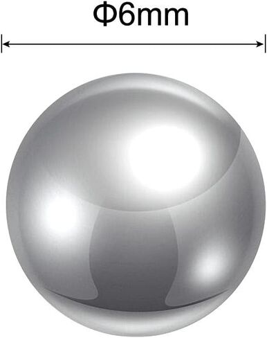 uxcell 50pcs 2.5mm Chrome Steel Bearing Balls G5 Precision in Saudi Arabia