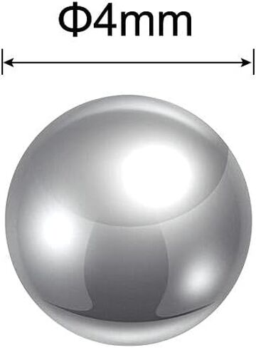 uxcell 50pcs 2.5mm Chrome Steel Bearing Balls G5 Precision in Kuwait