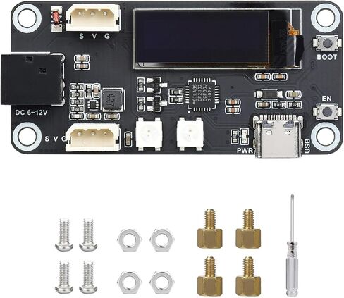 لوحة توسيع محرك سيرفو ESP32 لـ Raspberry Pi 4b 3b+ 3b 2b Zero WH لـ Jetson Nano، وحدة تحكم مؤازرة WiFi/بلوتوث تتحكم في ما يصل إلى 253 خدمة عبر المنفذ التسلسلي ESP32 in Saudi Arabia