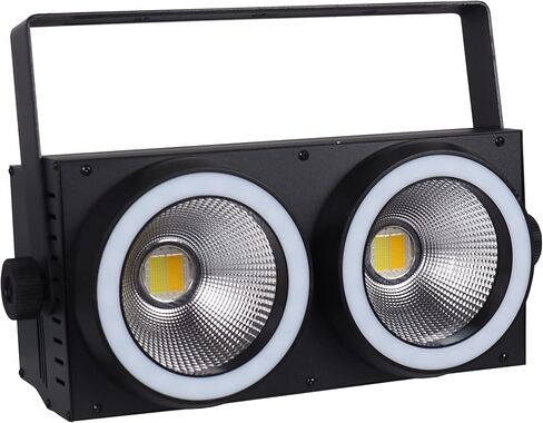 LED Stage Lights 200W LED COB Blinder Light with RGB Pixel DMX Controlled Sound Activated Auto Play DJ Light for Wedding Music Show Dance Party Stage Lighting in Saudi Arabia