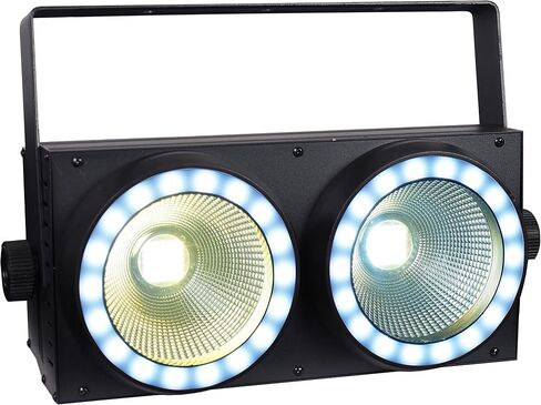 LED Stage Lights 200W LED COB Blinder Light with RGB Pixel DMX Controlled Sound Activated Auto Play DJ Light for Wedding Music Show Dance Party Stage Lighting in Saudi Arabia