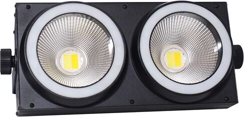 LED Stage Lights 200W LED COB Blinder Light with RGB Pixel DMX Controlled Sound Activated Auto Play DJ Light for Wedding Music Show Dance Party Stage Lighting in Saudi Arabia