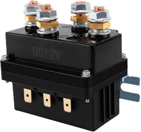 مرحل الملف اللولبي للونش، مرحل الملف اللولبي للونش 12 فولت 500 أمبير للتحكم في الرافعة 8000-15000 رطل ATV UTV 4WD SUV in Kuwait