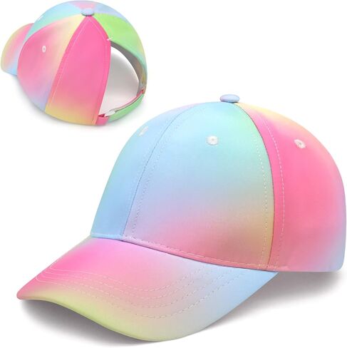 Girls Baseball Hat Ponytail Hat for Kids Baseball Hat Toddler Ball Cap Kids Hats Girls Hat Kids Trucker Hat Kids Cap in Kuwait