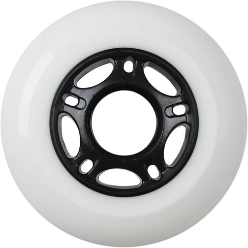 Players Choice Replacement Inline Skate Wheels Outdoor Asphalt Formula 89A with Hybrid Ceramic Bearings - Long Lasting Formula for Skating Outside in Kuwait