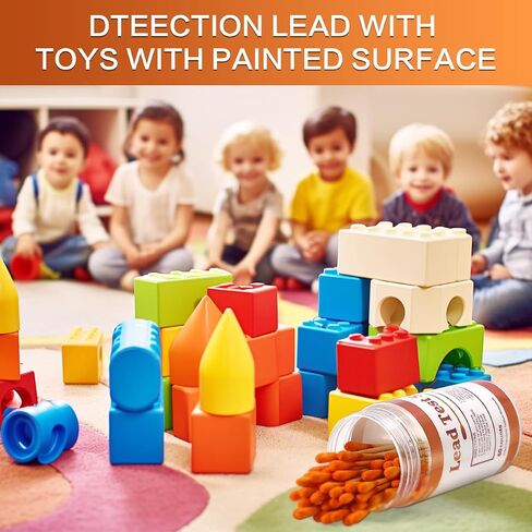 Lead Test Kit for Dishes, 60 Pcs Rapid Lead Test Swabs, Dip in Water Lead Testing Kit, Lead Paint Test Kit Home Use for All Surfaces, Results in 30 Seconds in Saudi Arabia