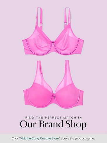 سروال داخلي نسائي من Curvy Couture مقاس كبير بدون عرض من الدانتيل على شكل حرف G in Kuwait