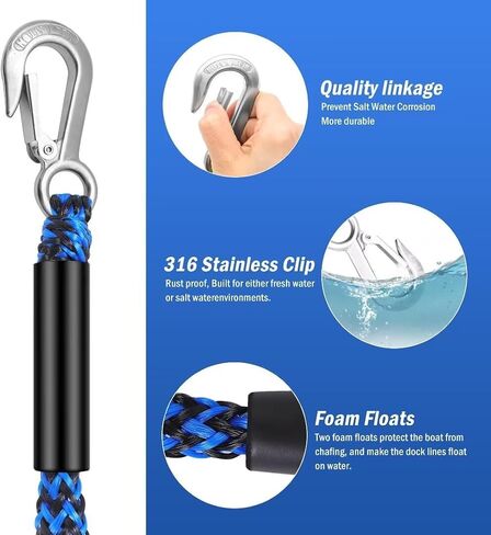Heavy Duty Boat Tow Harness for Tubing, Water Sports Tow Rope for Boat Towables & Tubes, Self Centering Tow Harness Line for Boat, Jet Ski, Pontoon,Wakeboarding in Saudi Arabia