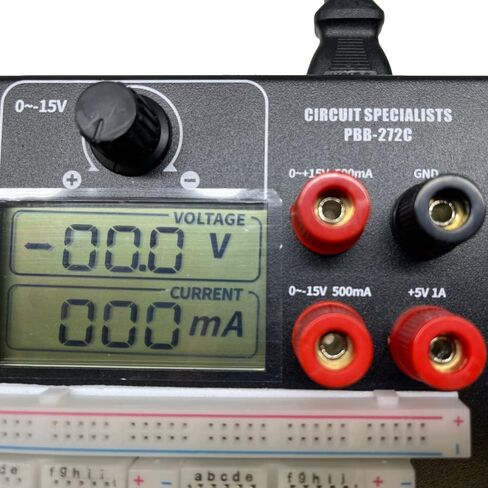 مجموعة لوحة تجارب تعمل بالطاقة 5-15 فولت و1.0 أمبير مع شاشات LCD مزدوجة الجهد والتيار للنماذج الأولية المتقدمة in Kuwait