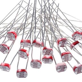 EBOOT 30 Pieces Photoresistor Photo Light Sensitive Resistor Light Dependent Resistor 5 mm (5539)
