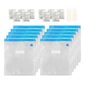 3D Printer Filament Storage Bags Electric Pump Kit, TIOPY 30 Thicken Spool Storage Sealing Bags/Electric Pump/Seal Clip,11.8 x 13.4 in Fit Most 0.25/0.5/1 KG 3D Printer Filament Spools