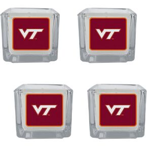 Siskiyou Sports NCAA Virginia Tech Hokies Scented Candles, 4 pk One Size, Team Colors