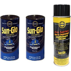 Sun-Glo 2 Cans #5 5 Star Wax and 1 Can of Silicone Spray