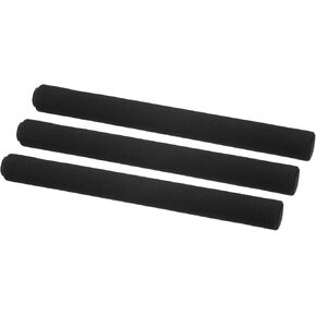 PATIKIL Relay Track Batons Sponge Stainless Steel Tube Race Field Running Stick for Outdoor Athletics Sport Game Tool